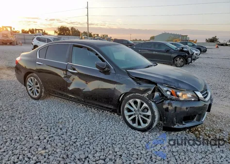 2013 Honda Accord Sport из США, поврежденный, VIN 1HGCR2F53DA177564